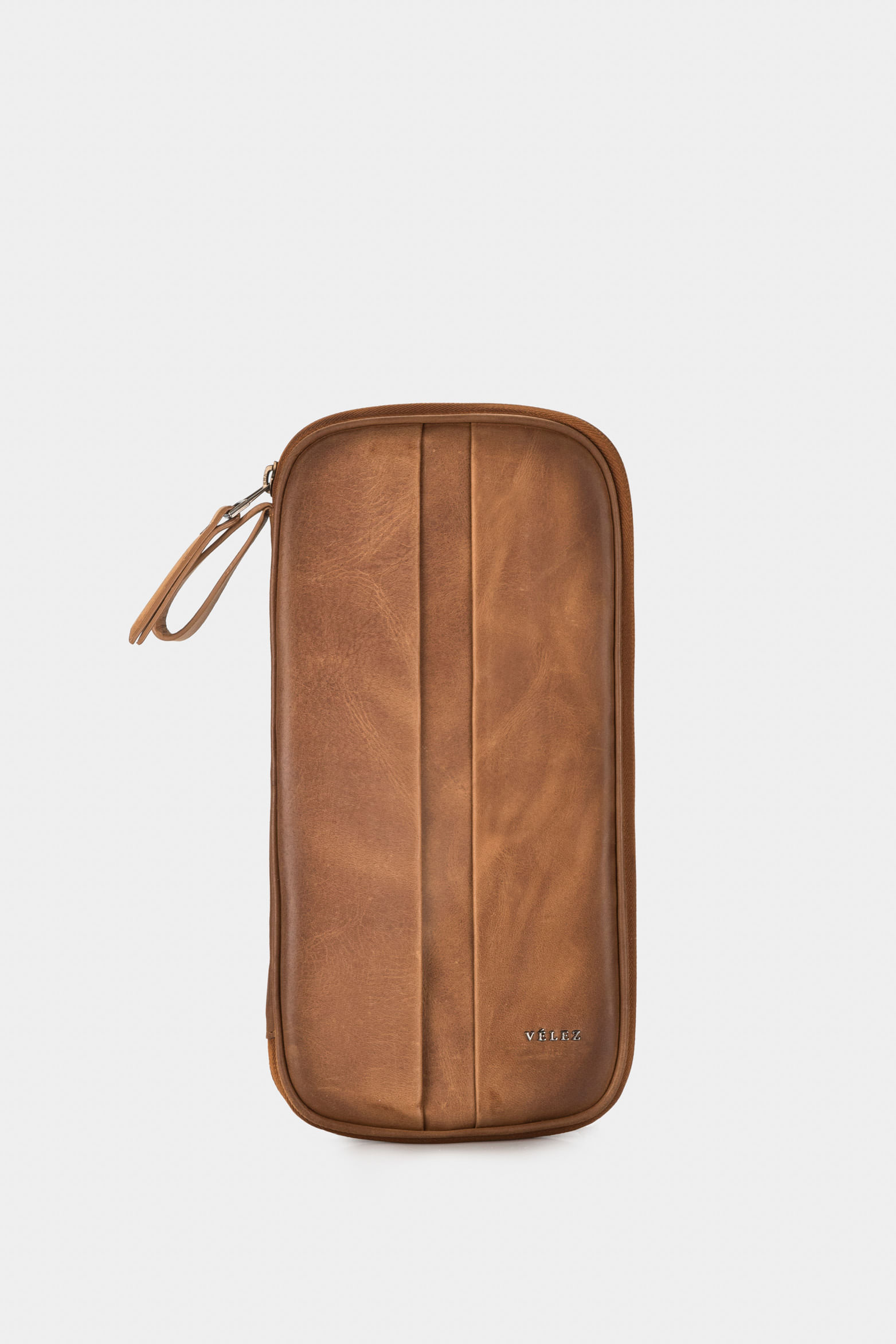Leather Passport Holder for Men Ibis
