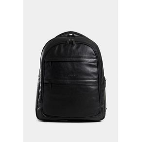 Waterproof Leather 2-Way Zip Messenger Bag for Men