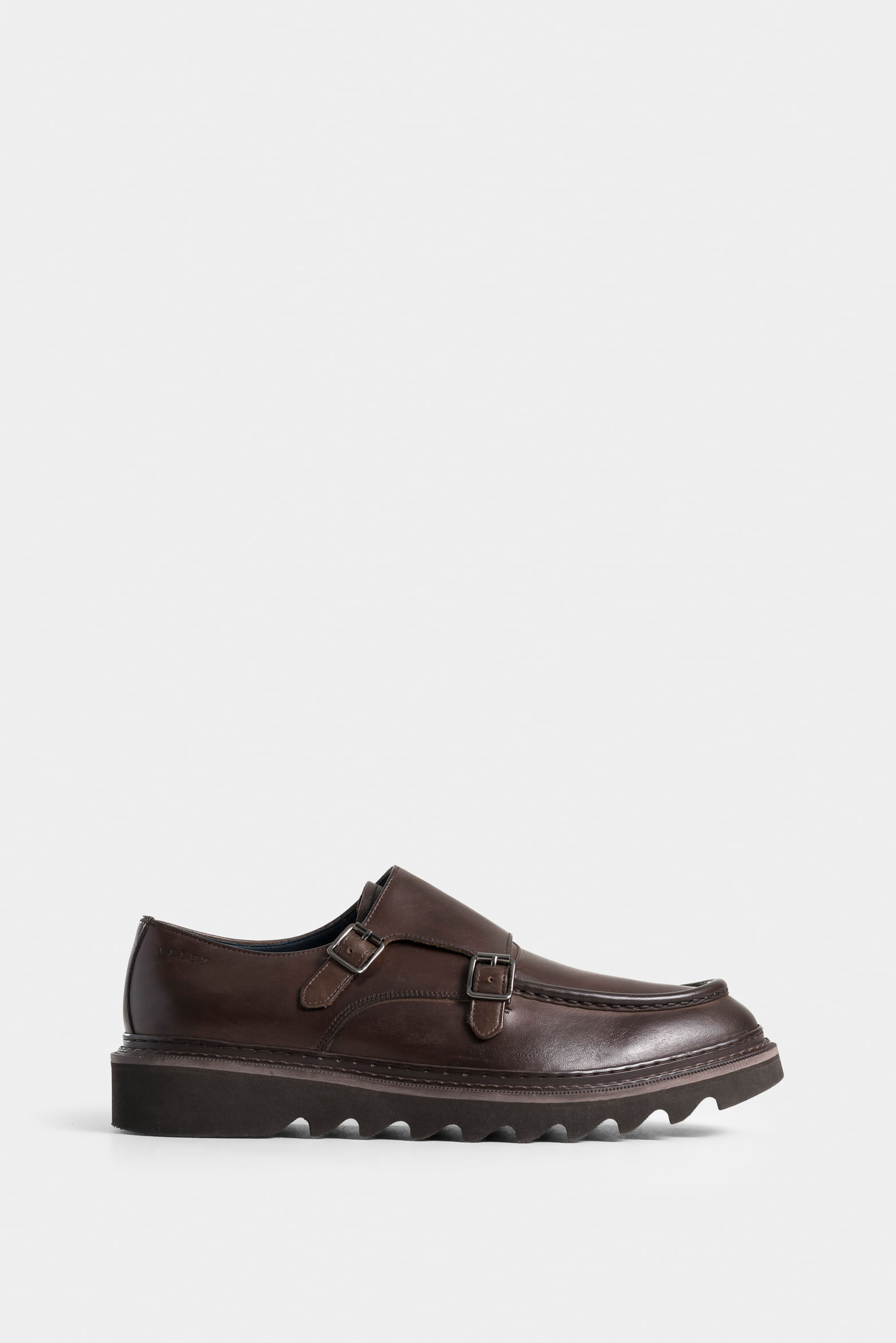 Loira Leather Monkstrap Shoes for Men