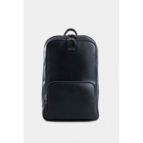 Slim Silhouette Támesis Leather Backpack for Men in Dark Blue