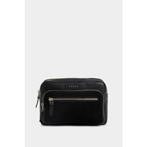 Bright Leather Hands-Free Bag for Men with Black Padded Detail