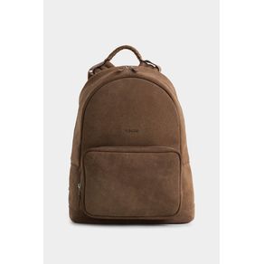 Bolet Padded Leather Backpack for Men with Honey Braided Handle