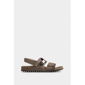 Orcian Leather Sandals for Men with Ankle Strap