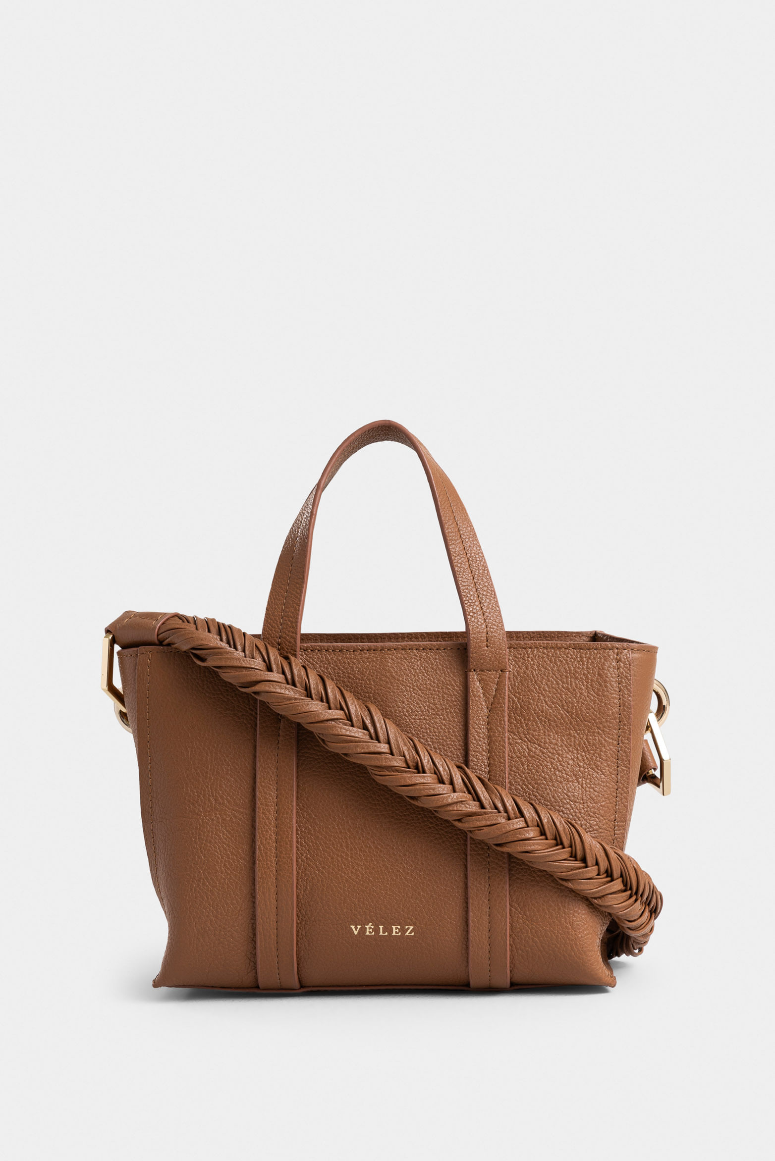 Alessia Leather Hands-Free Bag for Women with Braided Strap