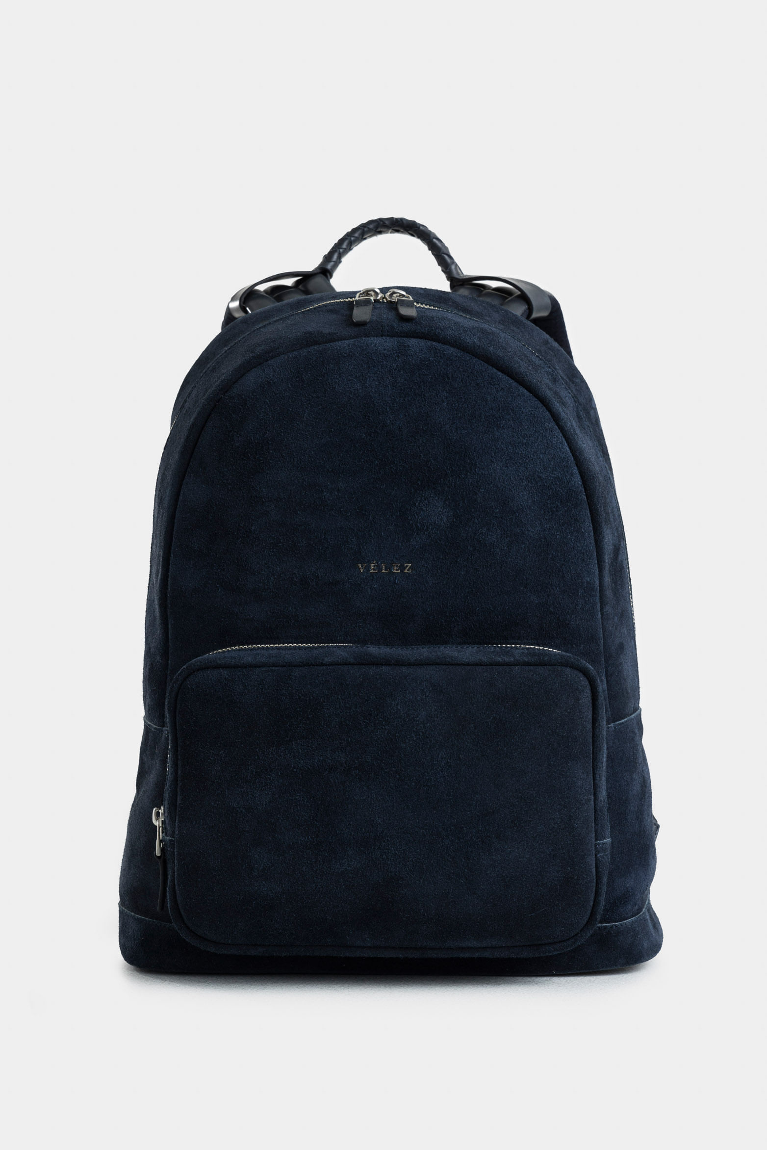 Bolet Leather Satchel with Braided Handle for Men