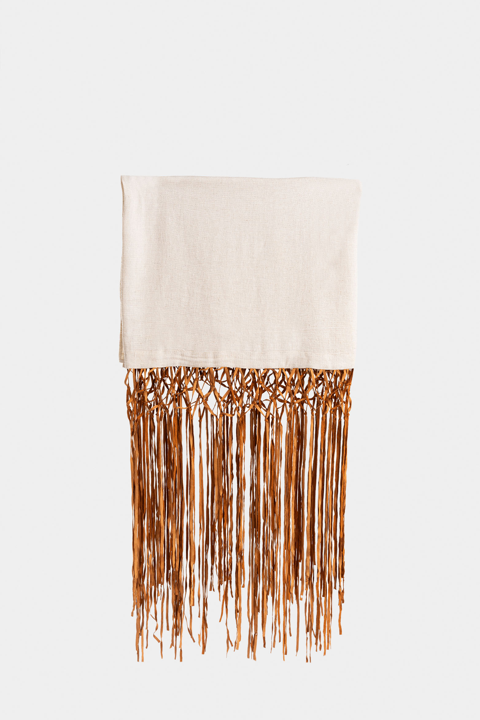 Pashmina Resplandor in Plain Weave for Women with Fringes