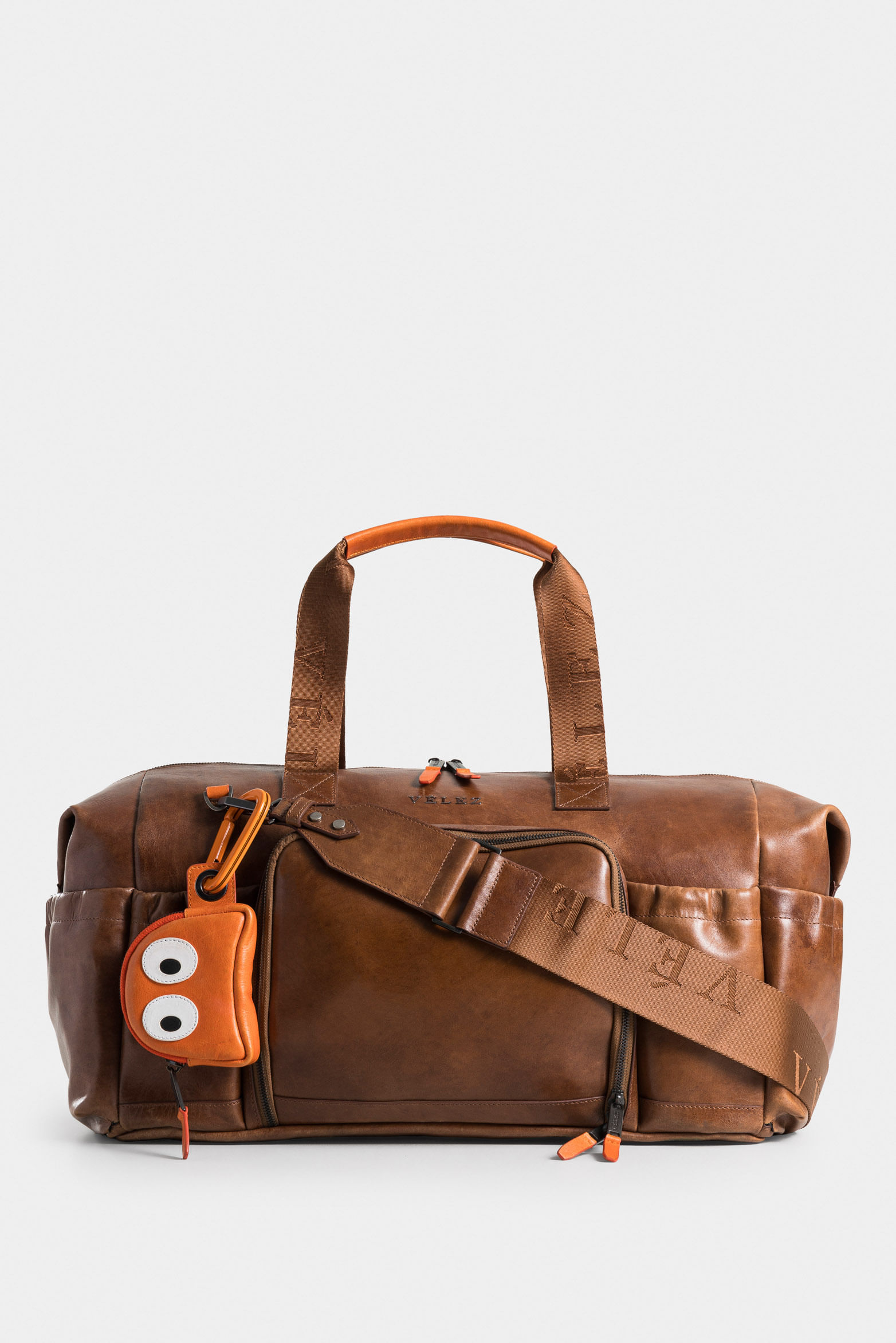 Ismael Leather Bowling Bag for Men with Multifunctional Design