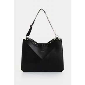 Magena Mini Leather Shopping Bag for Women with Hexagonal Structure
