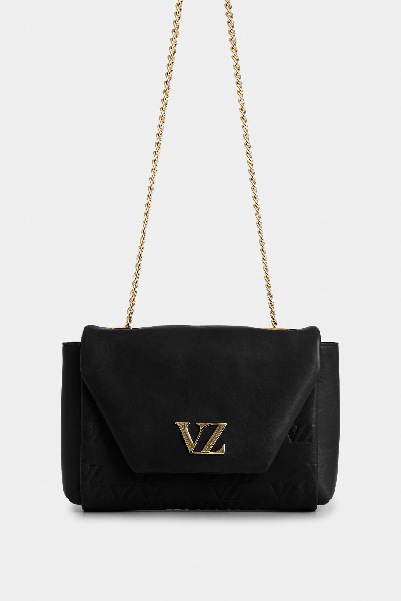 Lili 3.0 leather bowling bag for women chain